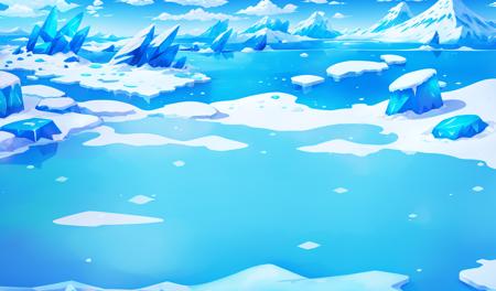 15008-762222472-Concept art, horizontal scenes, horizontal line composition, ice, scenery, outdoors, no humans, blue theme, snow, day, mountain,.png